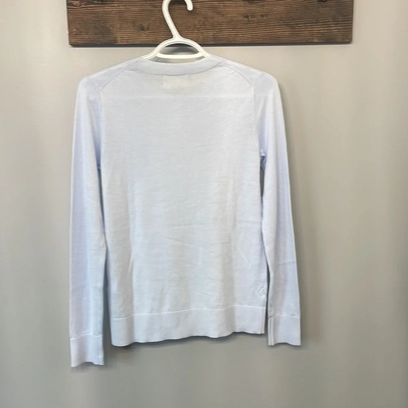 NWT Banana Republic Factory Forever Sweater in light blue size XS - Picture 3 of 6